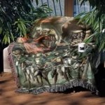 AOT Woven Tapestry Throw Blanket – Cool Wall Art, Cozy Room & Home Decor, Must-Have Merch - Image 3