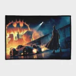 This unique Bats rug brings the iconic *Batman* design into your room decor. Perfect for superhero-themed rooms or as a collector’s gift, it adds a striking and bold touch to any fan's space.