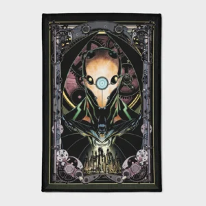 Embrace the heroism of *Batman* with this Bats rug. Perfect for game rooms or as a fan gift, it adds an epic and bold DC vibe to your space, ideal for superhero fans.
