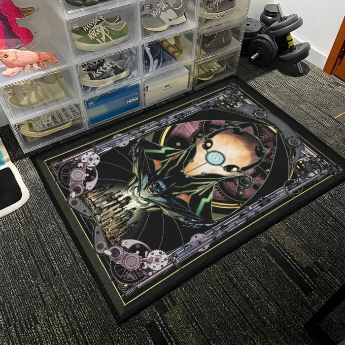 Bats Rug – Epic DC Floor Mat for Game Room or Hero Fan Gift - Image 3