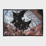 For fans of the *Batman* comics, this Bats area rug is the perfect addition to boys' bedrooms or otaku setups. Stylish and dynamic, it adds an iconic comic vibe to any space.