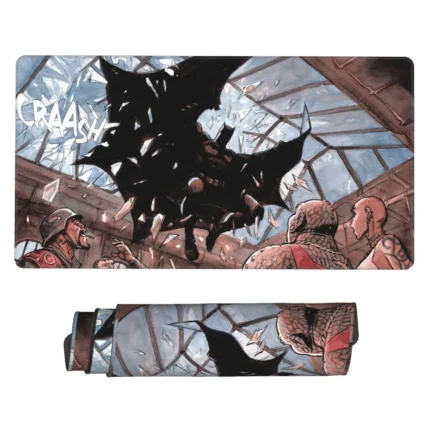 This Batman mouse pad (Style C) is a stylish superhero desk mat, ideal for gaming rooms, otaku setups, or collector decor. Perfect for fans of the Dark Knight.