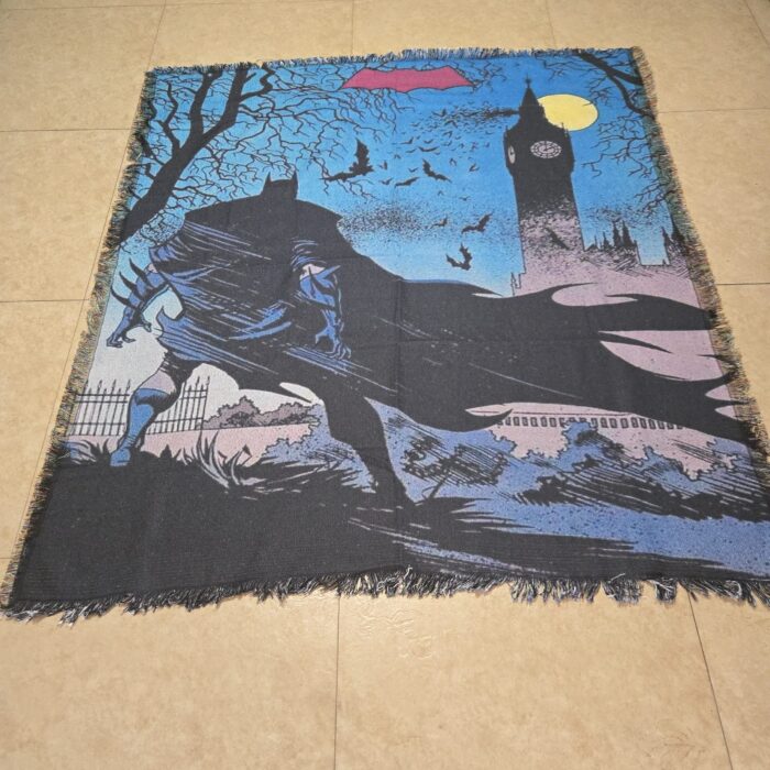 Bat Woven Tapestry Throw Blanket – Stylish Wall Rug, Cozy Room Decor, Collectible Merch - Image 6