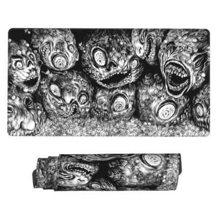 Cool Fantasy Desk Mat for Game Room or Collector Decor. Stylish anime mouse pad for gaming setups or otaku rooms. Great gift for fans.