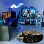 Guts Round Rug – Epic Rug for Gaming Room or Boys Room Gift - Image 3
