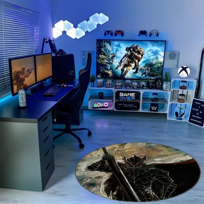 Guts Round Rug – Epic Rug for Gaming Room or Boys Room Gift - Image 3