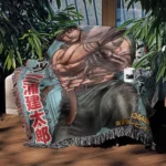 Berserk Manga Cover Anime Woven Tapestry Throw Blanket – Stunning Wall Art, Room & Home Decor, Great for Merch Collections - Image 3