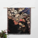 Berserk Woven Tapestry Throw Blanket – Gothic Room Decor, Wall Rug & Collectible Merch, Perfect Gift - Image 2