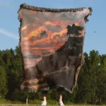 Berserk Woven Tapestry Throw Blanket – Striking Wall Rug, Home Decor & Collectible, Perfect Gift - Image 4