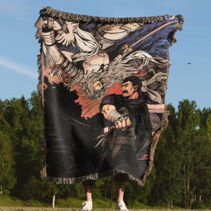 Berserk Woven Tapestry Throw Blanket – Gothic Room Decor, Wall Rug & Collectible Merch, Perfect Gift - Image 4