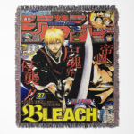 Bleach Manga Cover Anime Woven Tapestry Throw Blanket – Home Decor, Wall Rug & Collectible Gift, Ideal for Anime Lovers