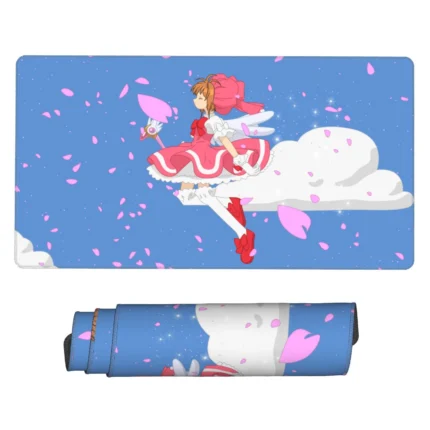 This Cardcaptor Sakura mouse pad is a cute anime desk mat, ideal for girls’ rooms, gaming setups, or fan collections. A must-have gift for anime fans.