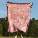 Cardcaptor Cerberus Woven Tapestry Throw Blanket – Cute Wall Art, Magical Room & Home Decor, Perfect Gift - Image 4