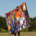 Futurama Woven Tapestry Throw Blanket – Unique Wall Rug, Cozy Room Decor, Perfect Gift - Image 3