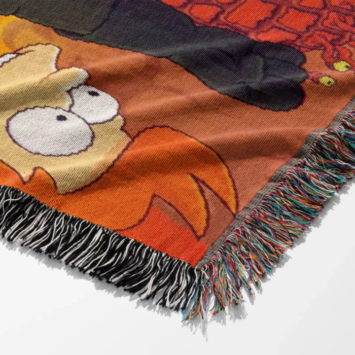 Futurama Woven Tapestry Throw Blanket – Unique Wall Rug, Cozy Room Decor, Perfect Gift - Image 6