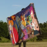 Futurama Woven Tapestry Throw Blanket – Stylish Home Decor, Fun Picnic Mat, Collectible Accent - Image 3