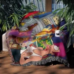 Futurama Woven Tapestry Throw Blanket – Stylish Home Decor, Fun Picnic Mat, Collectible Accent - Image 4