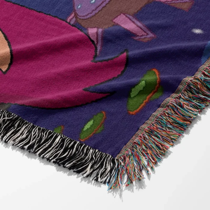 Futurama Woven Tapestry Throw Blanket – Stylish Home Decor, Fun Picnic Mat, Collectible Accent - Image 6