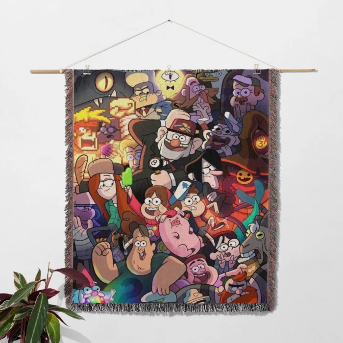 Gravity Woven Tapestry Throw Blanket – Fun Wall Rug, Cool Room Decor, Collectible Home Accent - Image 2