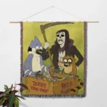 Regular Woven Tapestry Throw Blanket – Bright Wall Art, Cozy Home Decor, Collectible Merch - Image 2