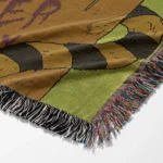 Regular Woven Tapestry Throw Blanket – Bright Wall Art, Cozy Home Decor, Collectible Merch - Image 6
