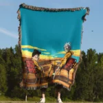 Rick Woven Tapestry Throw Blanket – Stylish Wall Rug, Cozy Room Decor, Perfect Gift - Image 4