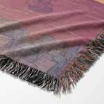 Rick Woven Tapestry Throw Blanket – Unique Wall Art, Bright Home Decor, Collectible Merch - Image 6