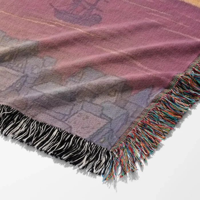 Rick Woven Tapestry Throw Blanket – Unique Wall Art, Bright Home Decor, Collectible Merch - Image 6