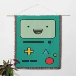 BMO Woven Tapestry Throw Blanket – Retro Wall Art, Cozy Room Decor, Collectible Accent - Image 2