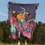 Adventure Cartoon  Woven Tapestry Throw Blanket – Unique Wall Rug, Cozy Room Decor, Collectible Merch - Image 4