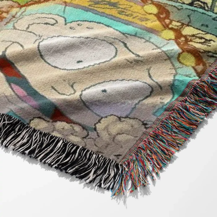 Rugrats Woven Tapestry Throw Blanket – Fun Wall Art, Cozy Room Decor, Collectible Accent - Image 6