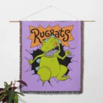 Rugrats Woven Tapestry Throw Blanket – Stylish Wall Rug, Unique Room Decor, Great Gift for Kids - Image 2
