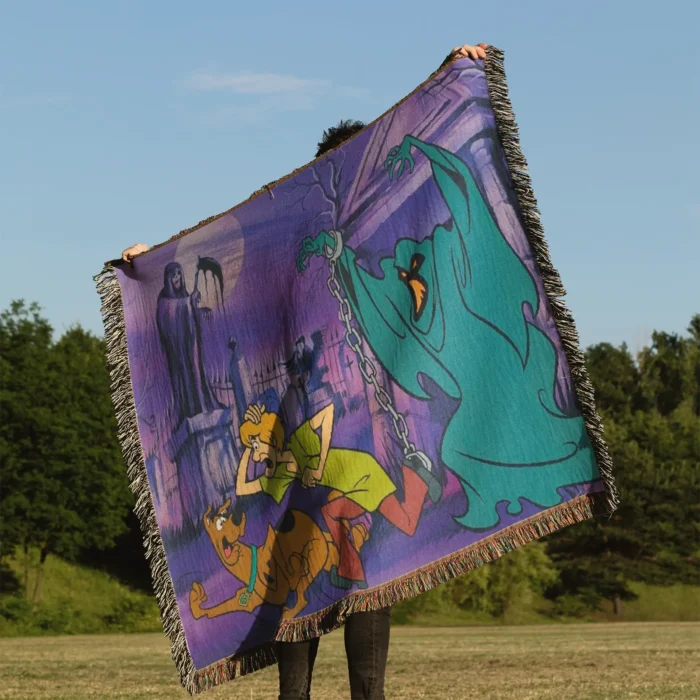 Scooby Woven Tapestry Throw Blanket – Fun Wall Rug, Unique Room Decor, Perfect Gift - Image 3