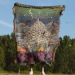 Adventure Cartoon Woven Tapestry Throw Blanket – Colorful Wall Art, Cozy Room Decor, Collectible Accent - Image 4