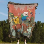 Adventure Cartoon Woven Tapestry Throw Blanket – Fun Wall Art, Cozy Room Accent, Collectible Home Decor - Image 4