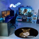 Ein Round Rug – Fun Floor Mat for Bedroom or Sci-Fi Gift Display - Image 3
