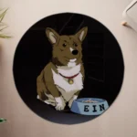 Ein Round Rug – Fun Floor Mat for Bedroom or Sci-Fi Gift Display - Image 4