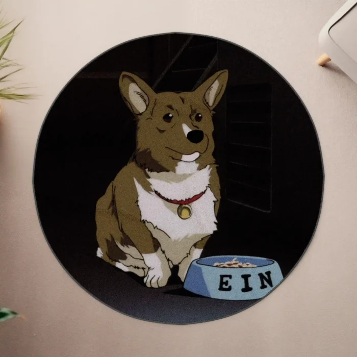Ein Round Rug – Fun Floor Mat for Bedroom or Sci-Fi Gift Display - Image 4