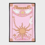 This *Cardcaptor Sakura* Clow Card rug is a unique addition to your bedroom or wall decor. It’s perfect for showcasing the magical world of Sakura in your space.