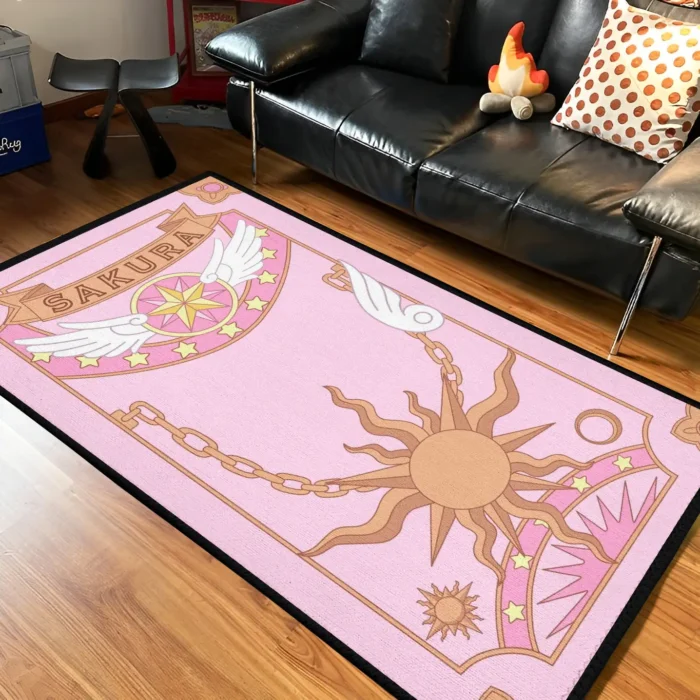 Clow Card Rug – Unique Carpet for Bedroom or Wall Hanging Decor - Image 2