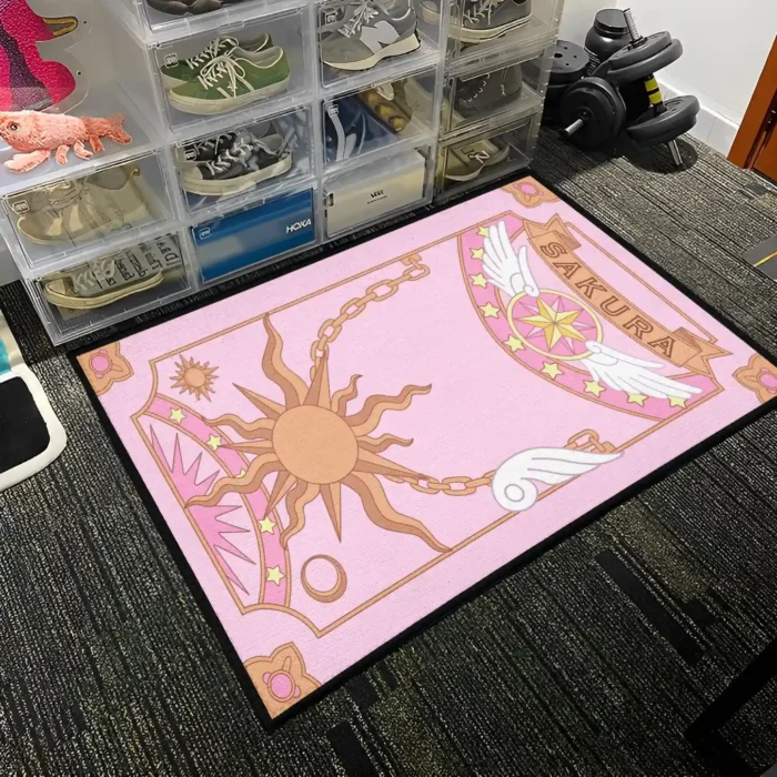 Clow Card Rug – Unique Carpet for Bedroom or Wall Hanging Decor - Image 3