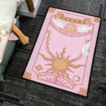 Clow Card Rug – Unique Carpet for Bedroom or Wall Hanging Decor - Image 4