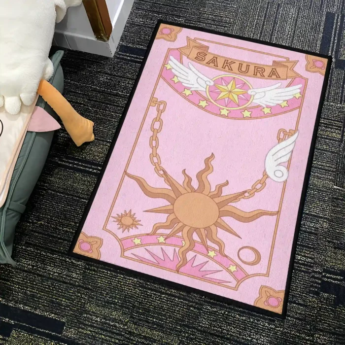 Clow Card Rug – Unique Carpet for Bedroom or Wall Hanging Decor - Image 4