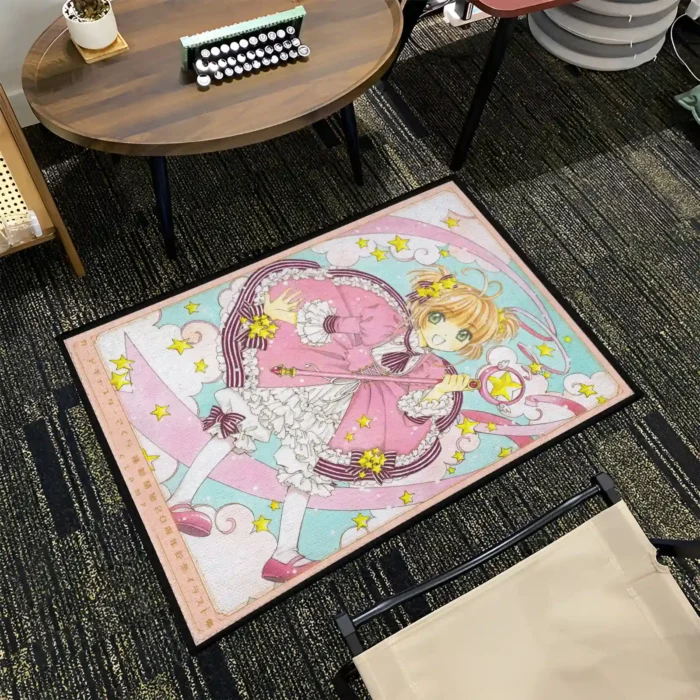CCS Anime Sakura Rug – Cute Rug for Girls Room or Magical Decor - Image 2