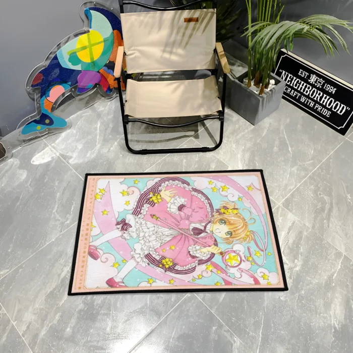 CCS Anime Sakura Rug – Cute Rug for Girls Room or Magical Decor - Image 3