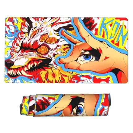 This Aki Hayakawa mouse pad is a cool Chainsaw Man desk mat, perfect for gaming setups, otaku bedrooms, or fan collections. A great gift for anime lovers.