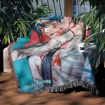CSM Aki Hayakawa Woven Tapestry Throw Blanket – Collectible Merch, Home & Room Decor, Perfect Display - Image 3