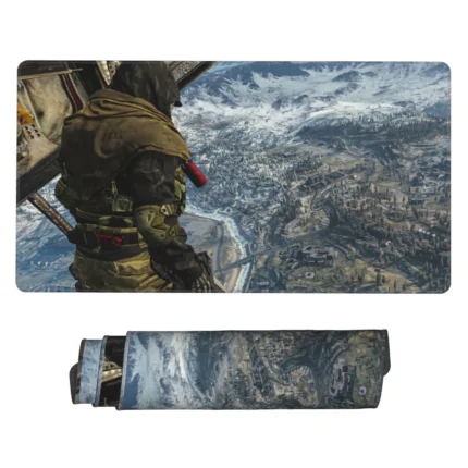 This Call of Duty Warzone mouse pad is a tactical FPS-themed desk mat, ideal for gaming rooms, otaku setups, or collector desks. Perfect for fans.