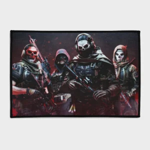 For fans of first-person shooters, this *Call of Duty* rug is a must-have. Ideal for boys' rooms or gaming setup decor, it adds an epic, action-packed touch to any space.
