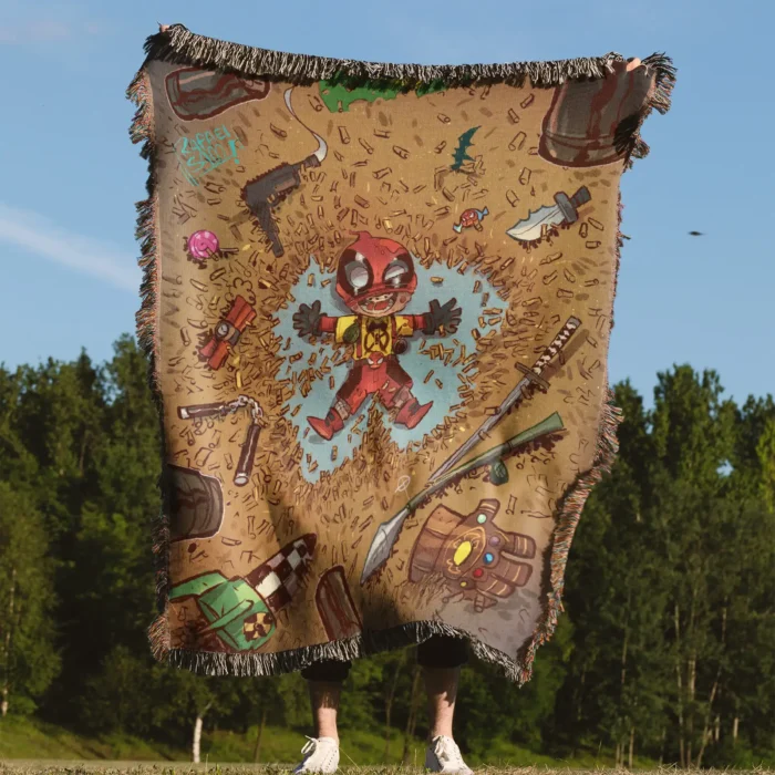 DP Woven Tapestry Throw Blanket – Fun Wall Art, Cool Room Decor, Collectible Accent - Image 4